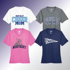 Northley Cheer Ladies Tech Tee Northley Cheer Ladies Tech Tee